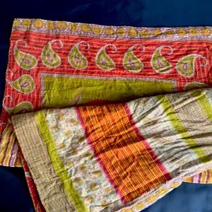 Handmade throw blanket/tapestry